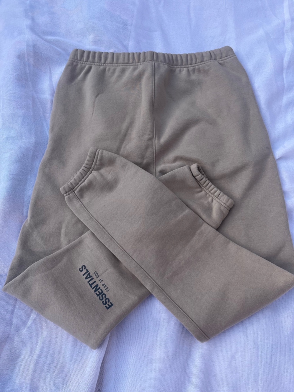 Fear of God ESSENTIALS Taupe Logo Sweatpants